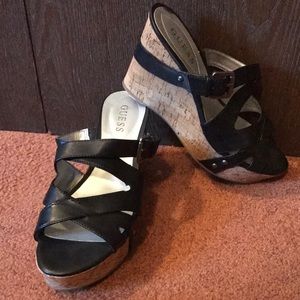 Guess wedge sandals